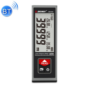 SNDWAY SW-BT40 Laser Régulier de mesure en infrarouge, Style: version Bluetooth de 40 m SS2704817-20