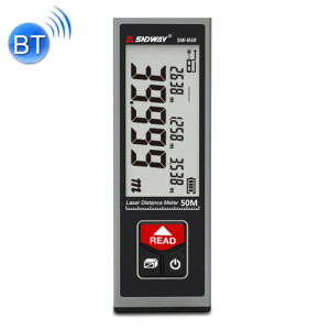 SNDWAY SW-BT50 Laser Régulier de mesure en infrarouge, Style: Version Bluetooth de 50 m SS2705320-20