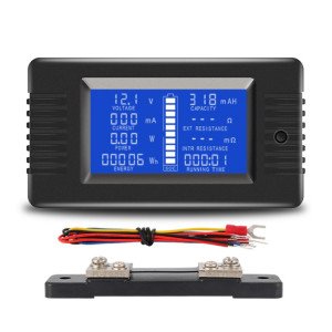 DC 0-200V Testeur de la batterie en cours de tension, Spécification: PZEM-015 avec 50A Shunt SH9302797-20