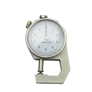 0-10 mm d'épaisseur de cadran jauge en cuir en cuir épaisseur d'épaisseur Tester, modèle: tête pointue SH10021907-20