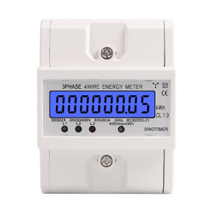 Sinotimer en trois phases Affichage de rail Affichage de rail METRICINE 5-100A 400V (Shell blanc DDS024) SS201A1293-20