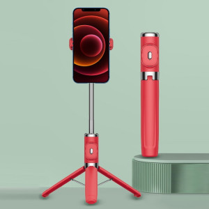 Renfort intégré Keel Live Desktop Bluetooth Mobile Selfie Stick (China Red) SH901C784-20