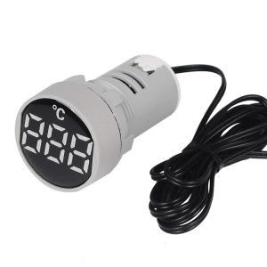 Sinotimer-20-199 degrés Celsius Small Temperature Afficher Indicateur (ST16C-02 WHITE) SS501B1790-20