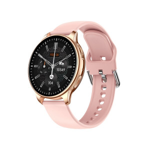 Wearkey Y22 1,32 pouce Bluetooth appelant la montre intelligente avec bouton rotatif (rose) SW501A1418-20