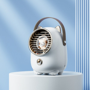 Turbine Water Cold ventilateur USB Bureau d'humidité Spray petit ventilateur (Tanuka White 2000 mAh) SH401B505-20