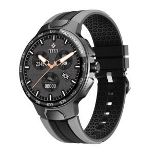 Wearkey E15 1,28 pouce Smart Heart Cate Spreing Screen Watch (Silver Grey) SW801B886-20