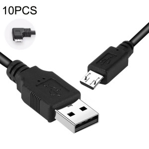 10pcs Driving Recorder Cord Cordon USB Chargeur de voiture Buck, style: 3,5 m + 1a (courbure gauche Android) SH802D518-20