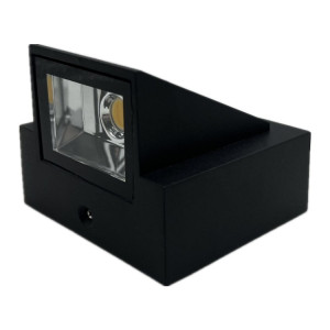 Lumière murale imperméable carrée extérieure, puissance: simple K 3W (blanc chaud) SH503A1366-20