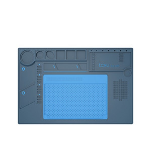 BAKU BA-695 2 IN 1 TPR + Silicone Computer Téléphone Réparation du bureau Mat d'isolation résistant à la chaleur SB4020239-20