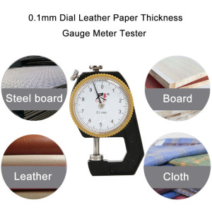 Gauge d'épaisseur de poche dans le chexi Gauge d'épaisseur de papier, Spécification: Tête pointue de milieu de gamme 0-20 mm SH39071326-20