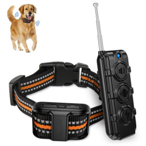 Electronic Dog Trainers Remote Remote Control Remote Control Bark Stopper, Spécification: 1 traînée 1 Orange SH55021736-20
