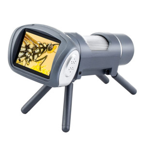 Microscope de caméra pour enfants Microscope électronique USB Microscope Digital Gallying (Grey Silver) SH301B215-20
