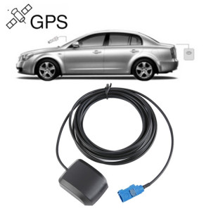 2PCS Car DVD Navigation Magnétique base GPS GPS Antenne Amplificateur SMA / FAKRA-C Interface SH56351419-20