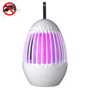L01 Portable Electric Shock Mosquito Killer Lamp Home Photocatalyst Fly Killer (blanc) SH101B1843-20