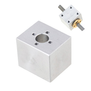 3D Printer T Type Screw T8 Nut Converted Seat(Grey) SH001A1174-20