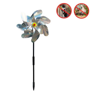 5PCS Balcon Jardin Farmland Bird Catcher Réflecteur Anti-oiseau Laser Windmill, Style: Seven SH5601114-20
