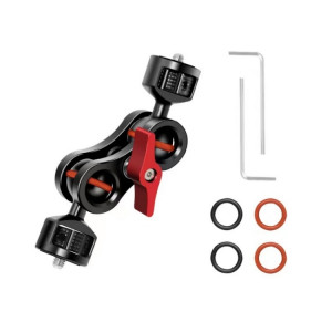2 PCS SLR Caméra Stabilisateur Lapin Cage Moniteur Gimbal Support Flash Externe SH588762-20