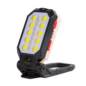 E-SMARTER COB Lampe de travail USB Lampe de poche d'urgence Lampe de maintenance Style : W599A 10 trous SE9003295-20