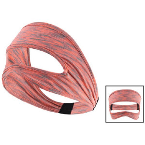 Masque pour les yeux respirant et résistant à la transpiration monté sur la tête des lunettes VR (gris orange) SH401C1978-20