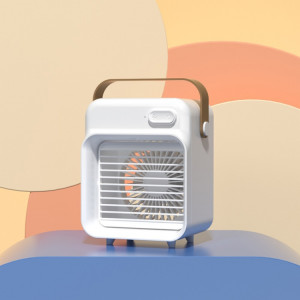 Mini ventilateur de refroidissement multifonction portable USB F05, spécification : modèle enfichable (blanc) SH50011240-20