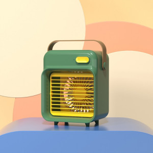 Mini ventilateur de refroidissement multifonction portable USB F05, spécification : modèle enfichable (vert) SH5003847-20