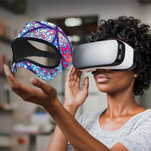Lunettes VR Masque pour les yeux respirant et résistant à la transpiration (Kaléidoscope) SH801D1603-20