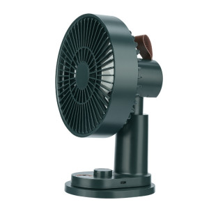 Télécommande intelligente Charge USB Secouant la tête Ventilateur de bureau Poussette Clip Fan (Vert) SH001C1379-20
