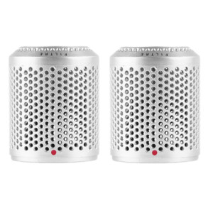 Lot de 2 filtres anti-poussière pour sèche-cheveux Dyson HD01/HD03/HD08 (argent) SH801B1017-20