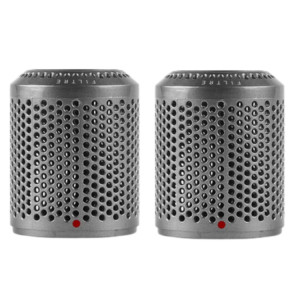 Lot de 2 filtres anti-poussière pour sèche-cheveux Dyson HD01/HD03/HD08 (gris brillant). SH801E1675-20