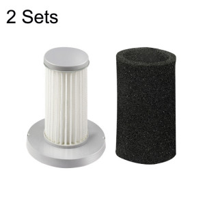 2 ensembles d'accessoires de filtre éponge pour aspirateurs Delmar DX700 SH7238386-20