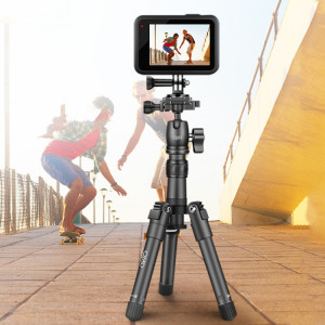 Qing zhuangshi DA IQ3110 mini trépied de caméra d'action de bureau portable en aluminium SQ7950135-20