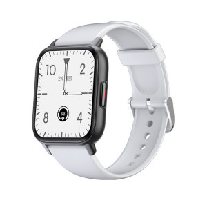 QS16Pro Montre intelligente étanche de surveillance de la santé de 1,69 pouces, prend en charge la détection de la température corporelle, couleur: blanc SH2801196-20