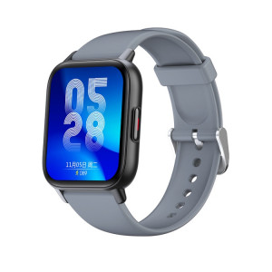 QS16Pro Montre intelligente étanche de surveillance de la santé de 1,69 pouces, prend en charge la détection de la température corporelle, couleur: gris argenté SH2805116-20
