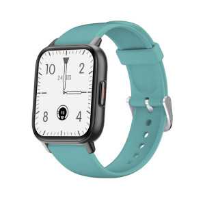 QS16Pro Montre intelligente étanche de surveillance de la santé de 1,69 pouces, prend en charge la détection de la température corporelle, couleur: vert SH280699-20