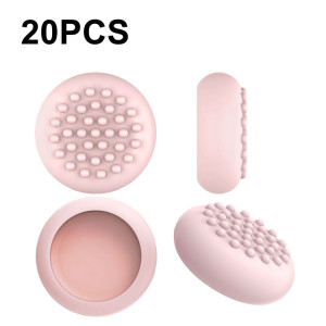 20 PCS Peripheral Button VR Handle Rocker Housse de protection en silicone, pour Oculus Quest 2 (Rose) SH901B161-20