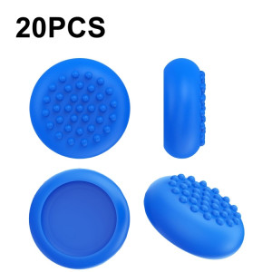 20 PCS Peripheral Button VR Handle Rocker Housse de protection en silicone, pour Oculus Quest 2 (Bleu) SH901D35-20