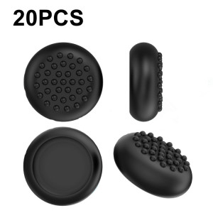 20 PCS Peripheral Button VR Handle Rocker Housse de protection en silicone, pour Oculus Quest 2 (Noir) SH901E1536-20