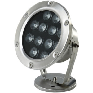 LED lumière sous-marine piscine étang à poissons fontaine étanche paysage lumière 12 W (blanc chaud) SH304A834-20