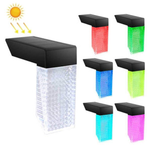 Étapes de couloir de cour étanche extérieure LED lumière solaire (blanc + lumière colorée) SH701A332-20