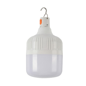 AB26 USB chargeant l'ampoule de marché de nuit d'ampoule LED allume la lampe suspendue extérieure de camping, puissance: 100W (blanc) SH5404189-20