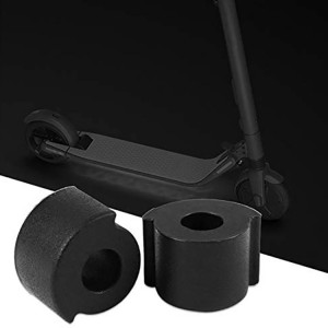 2 pièces pour Ninebot ES2 Scooter pièces pliantes coussinet de choc en Silicone (noir) SH601A342-20