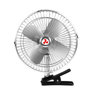 Clip de fixation puissant pour voiture refroidissant le ventilateur électrique à haute puissance éolienne, spécification : 10 pouces en métal 12 V SH4401719-20