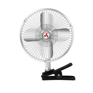 Clip de fixation puissant pour voiture refroidissant le ventilateur électrique à haute puissance éolienne, spécification : 20,3 cm en métal 12 V. SH440528-20