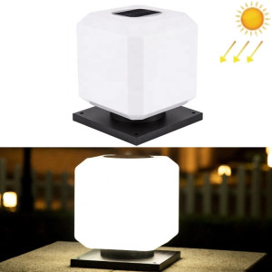 003 Lampe Solaire Extérieure Carrée LED Appliques Murales Imperméables, Taille: 30cm (Lumière Blanche) SH3806635-20