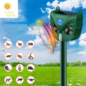 RC546 Répulsifs à ultrasons solaires intelligents pour animaux d'extérieur RC546 SH058451-20