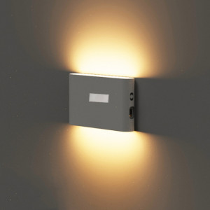 Veilleuse LED magnétique sans fil à capteur intelligent infrarouge humain (lentille plane) SH801A119-20