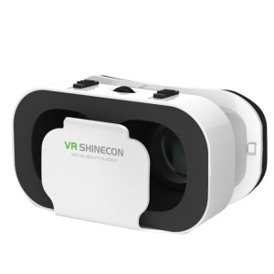 VR SHINECON G05 5th 3D VR Lunettes Casque Virtuel Lunettes Numériques (Blanc) SV301A1528-20