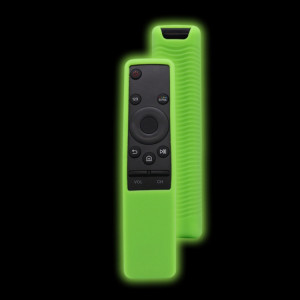 Pour Samsung BN59 Series Smart TV Télécommande Étui de protection en silicone antidérapant (vert lumineux) SH201B1689-20