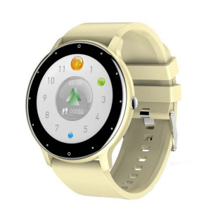 BW0223 Surveillance de la fréquence cardiaque/de l'oxygène sanguin/de la pression artérielle Bluetooth Smart Calling Watch, Couleur : Silicone Beige SH2304869-20