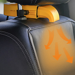 Dégivrage de voiture 12 V, dégivrage de neige, couleur : jaune à double usage. SH2404429-20
